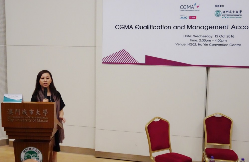 The Forum is MC by Ms. Yeman Tsang