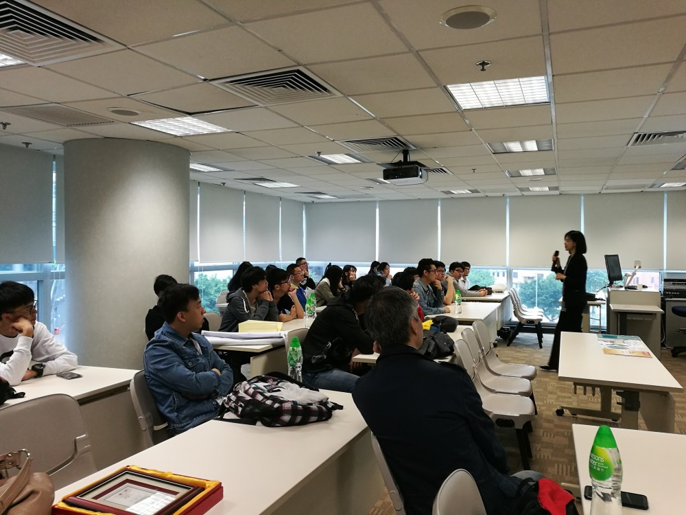 Ms. Jomi Wong introduces HKPC services and techniques 