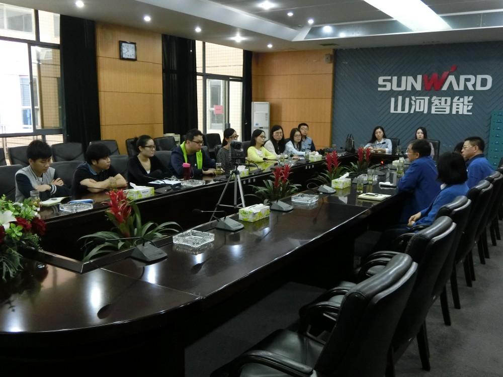 The Group interacting with Sunward’s management representatives