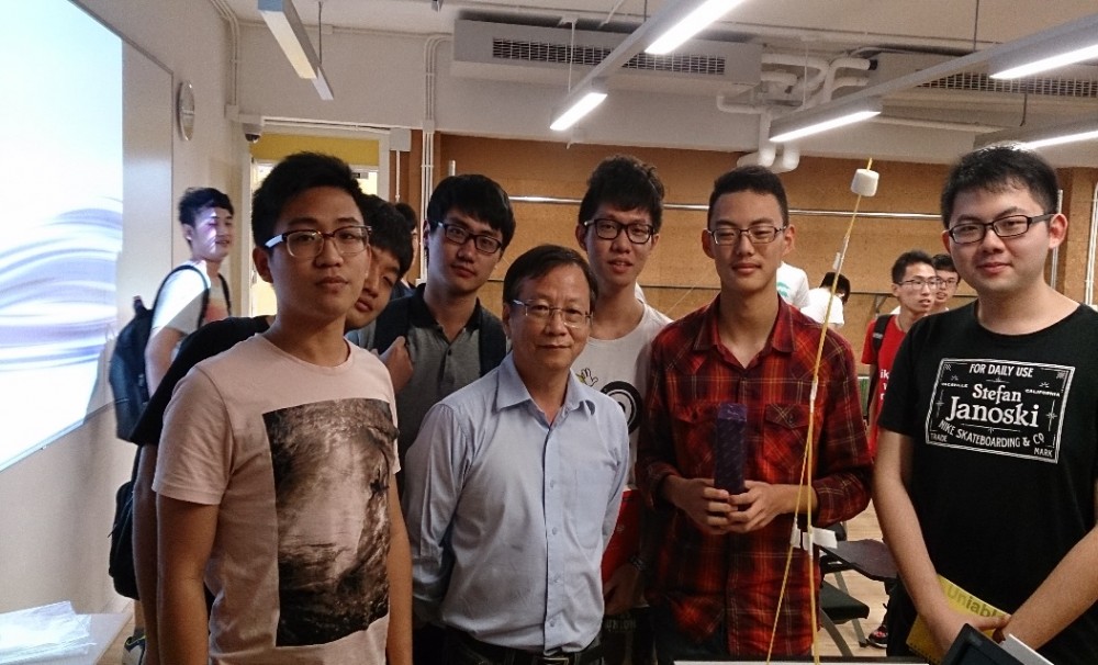 Professor Yeung and students