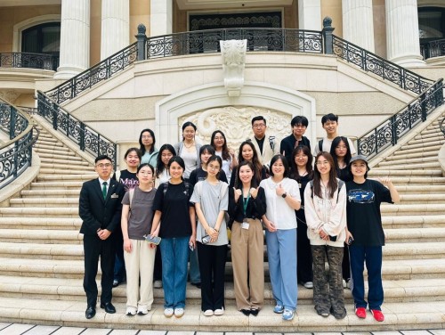 FOB Students and Faculty Visit SJM Resorts’ Grand Lisboa Palace to Observe Sustainability Achievemen...