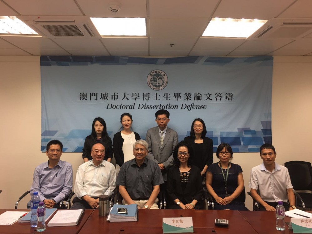 The Committee Members and the Doctoral Graduates