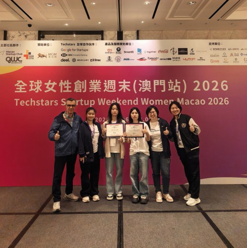 Faculty of Business Students Shine at “Techstars Global Women Startup Weekend – Macao”