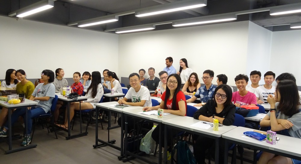 Students enjoyed the interesting lecture