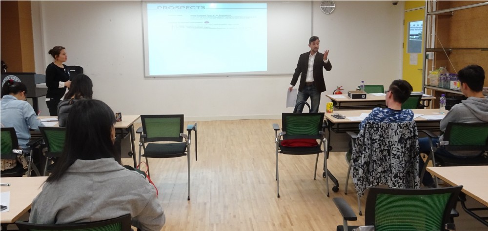 Mr. Pedro Paulo dos Santos held the workshop