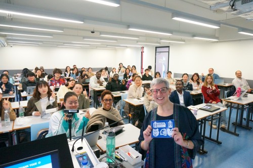 FOB Holds International Academic Workshop with Dr. SINÉAD G. RUANE from Central Connecticut State Un...