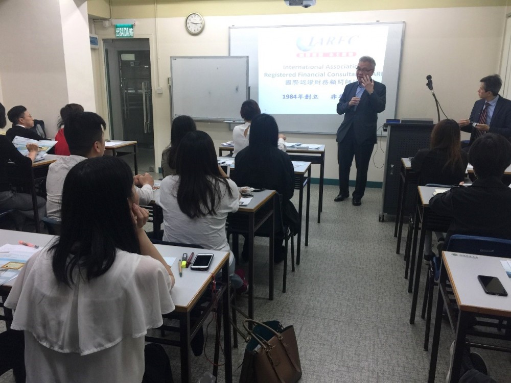 Mr. Allan Wan introduced the RFC accreditation