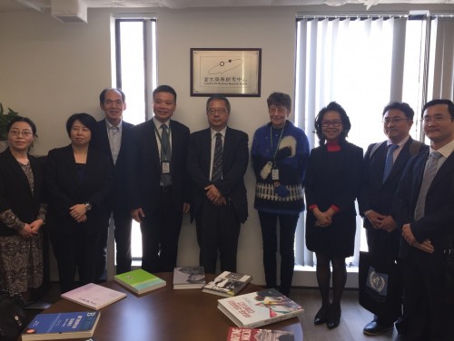 Scholars from Hiroshima Peace Institute of Hiroshima City University visit Asia-Pacific Business Res...