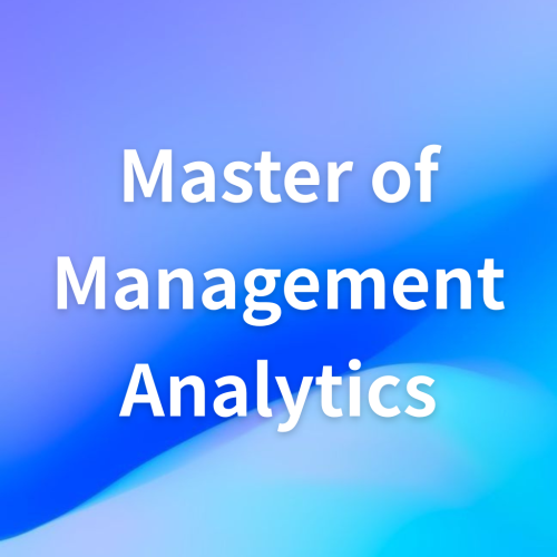 Master of Management Analytics