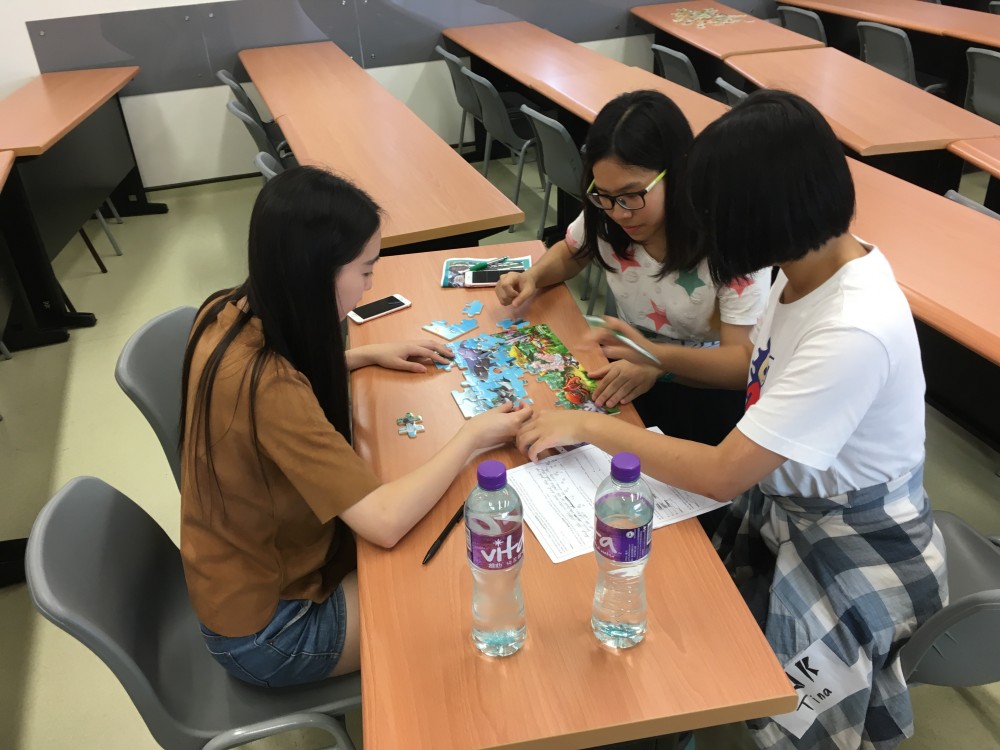 Students conducting the missions