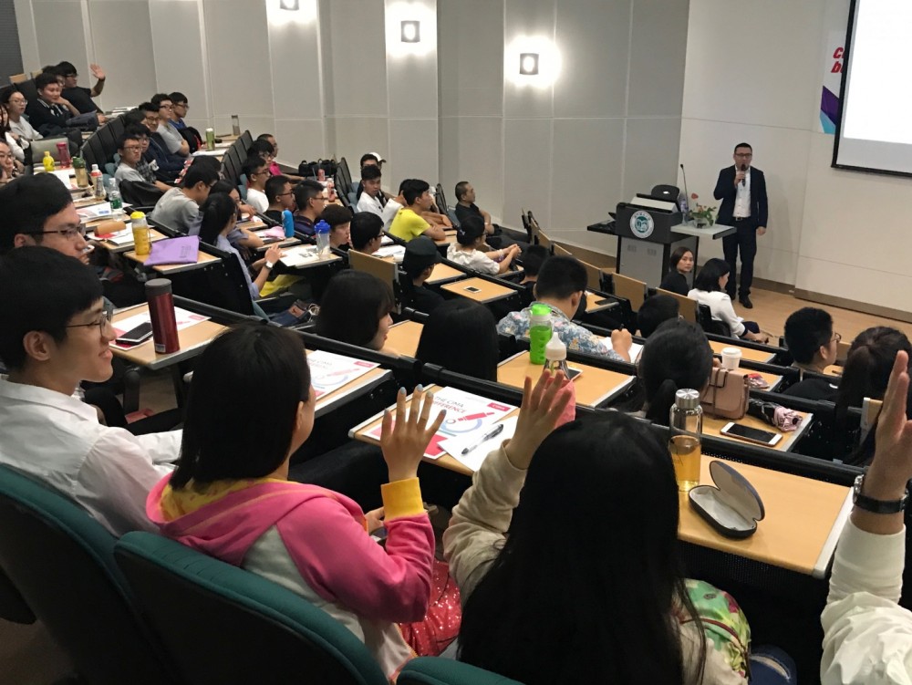 Mr. Rex Gu speaking on “Connecting the world by Management Accountants”