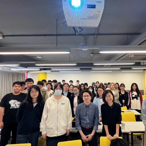 商學院邀請田村穗高級講師為 BBA 二年級學生分享日本獨特的僱傭制度