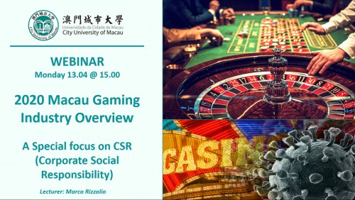 線上座談會─ "2020 Macau Gaming Industry Overview"