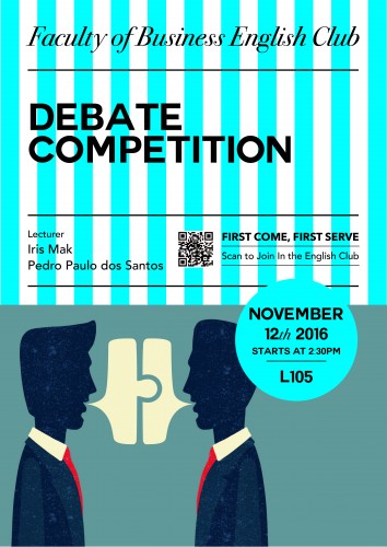Debate Competition - Faculty of Business English Club